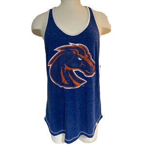 NEW Boise State University BSU Broncos Colosseum Blue Tank Top Shirt Women's M